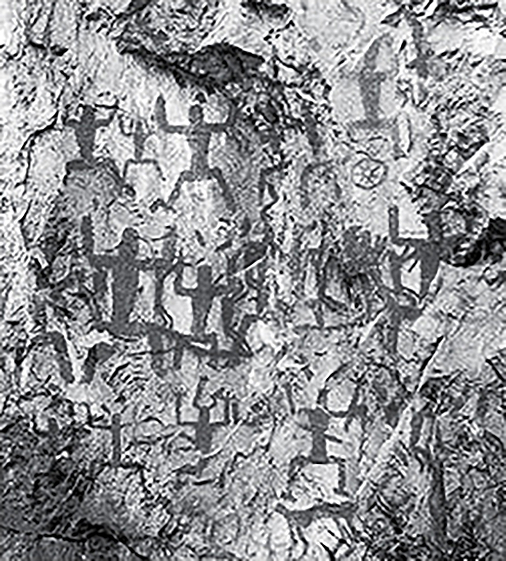 Wulanchabu Rock Art Petroglyph Inner Mongolia China Archaeology