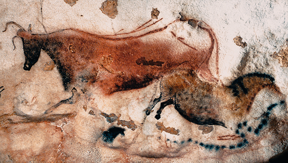 The Cave Art Paintings Of The Lascaux Cave