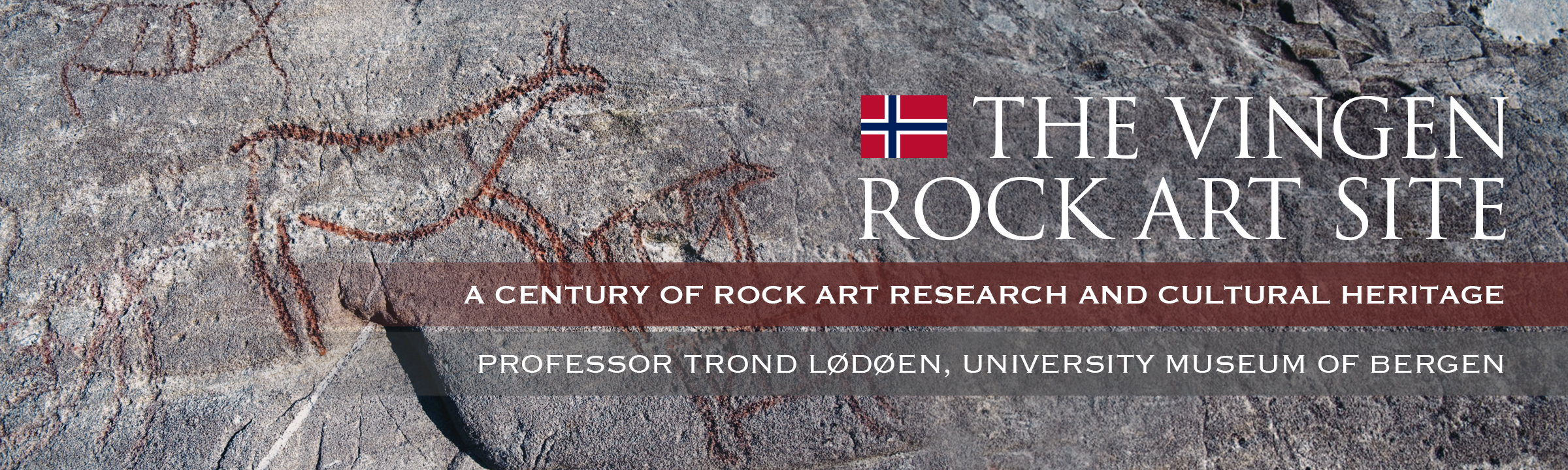 Vingen rock art site Norway: a century of rock art research and cultural heritage petroglyphs in danger