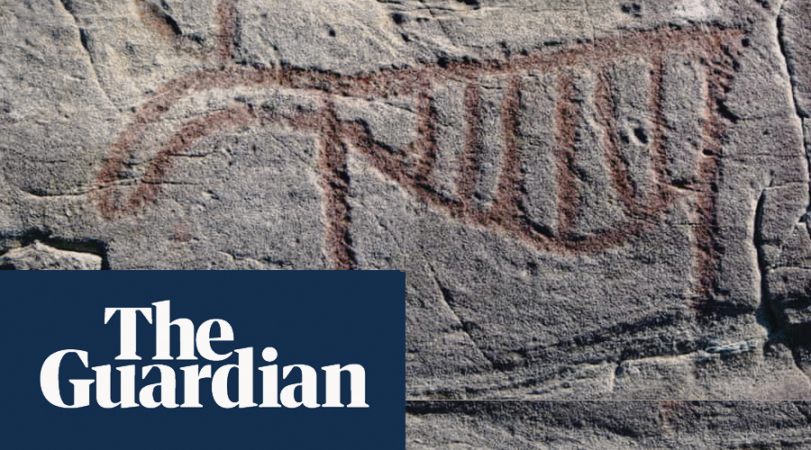 Battle to save pristine prehistoric rock art from vast new quarry in Norway Archaeologists fear more than 2,000 carved figures in Vingen could be destroyed when digging begins