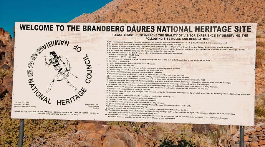The White Lady of Brandberg Rock Art Namibia Africa Bradshaw Foundation