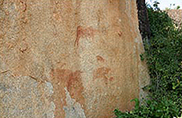 Rock Art Paintings Archaeology Africa Tanzania Ntwiga