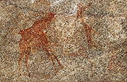 Rock Art Paintings Archaeology Africa Tanzania Igwe La Mbao Rock Art