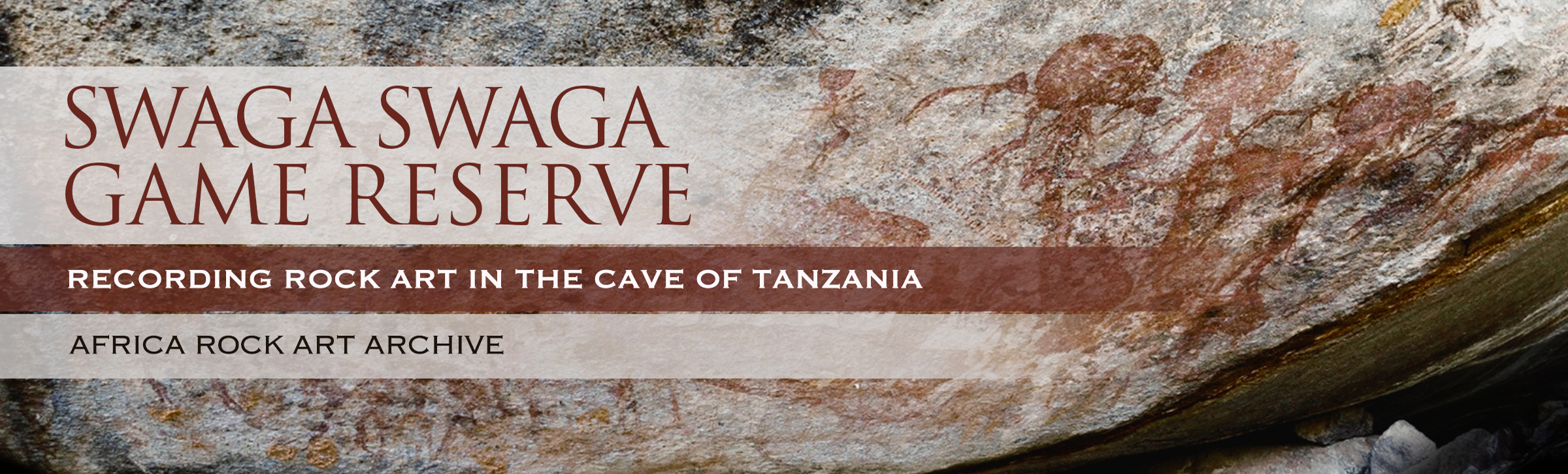 Documenting Rock Art at Swaga Swaga Game Reserve Tanzania Africa