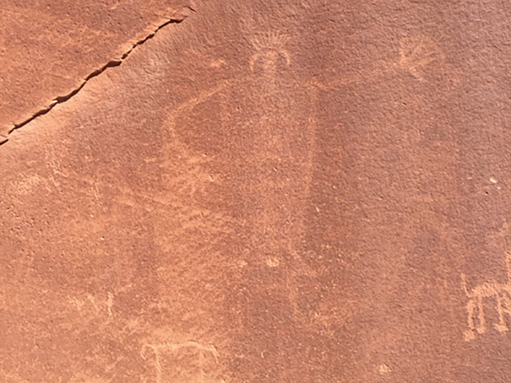 Rock Art Moab Region Utah Petroglyphs Pictographs America USA Archaeology Bradshaw Foundation