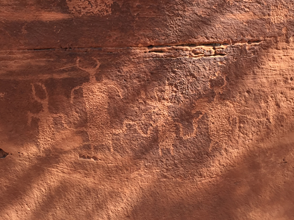 Rock Art Moab Region Utah Petroglyphs Pictographs America USA Archaeology Bradshaw Foundation