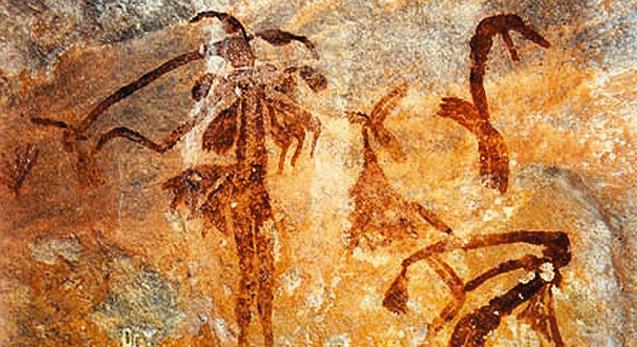 Gwion motif The Kimberley Rock Art North West Australia