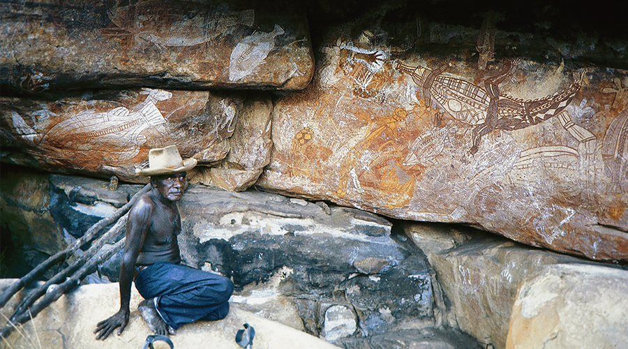 dentifying the artists of some of Australia's earliest collected bark paintings as well as rock paintings in the early 1900s