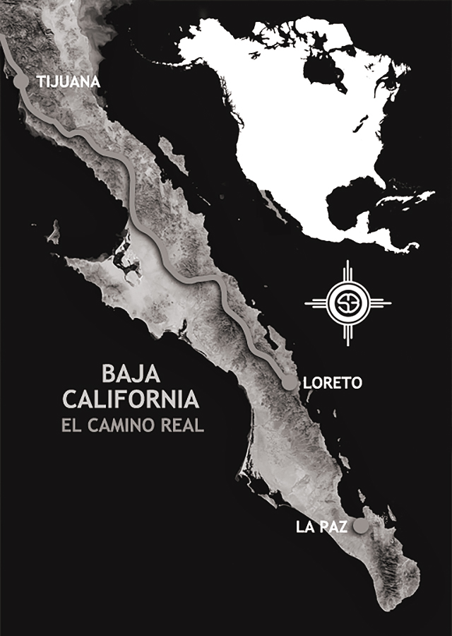 King's Highway El Camino Real The Royal Road aja California Peninsula Mexico California