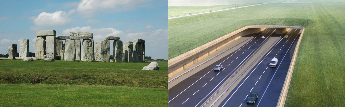 Stonehenge tunnel campaigners World Heritage Site archaeology