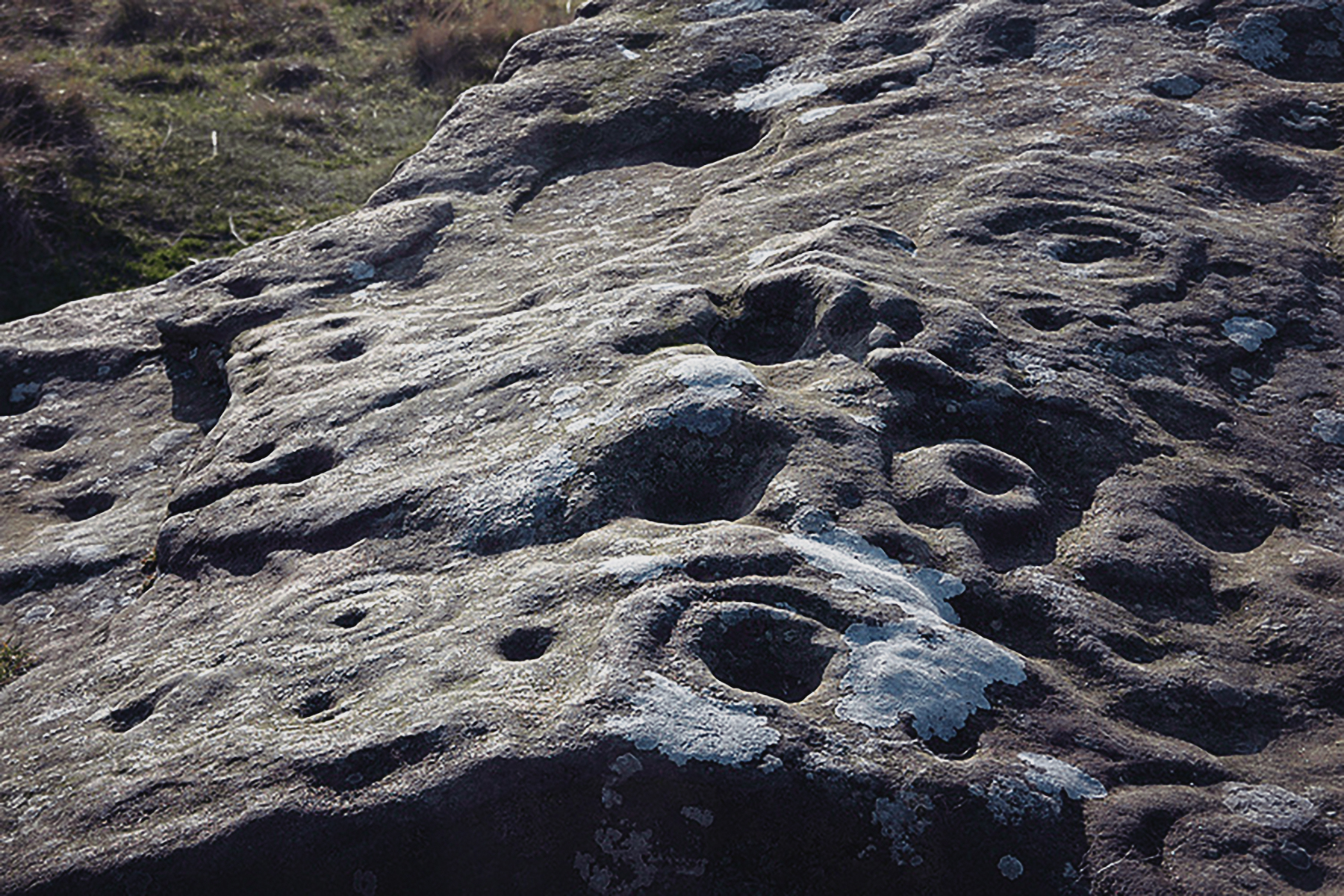 A variety of tools were used to create the Northumberland rock carvings