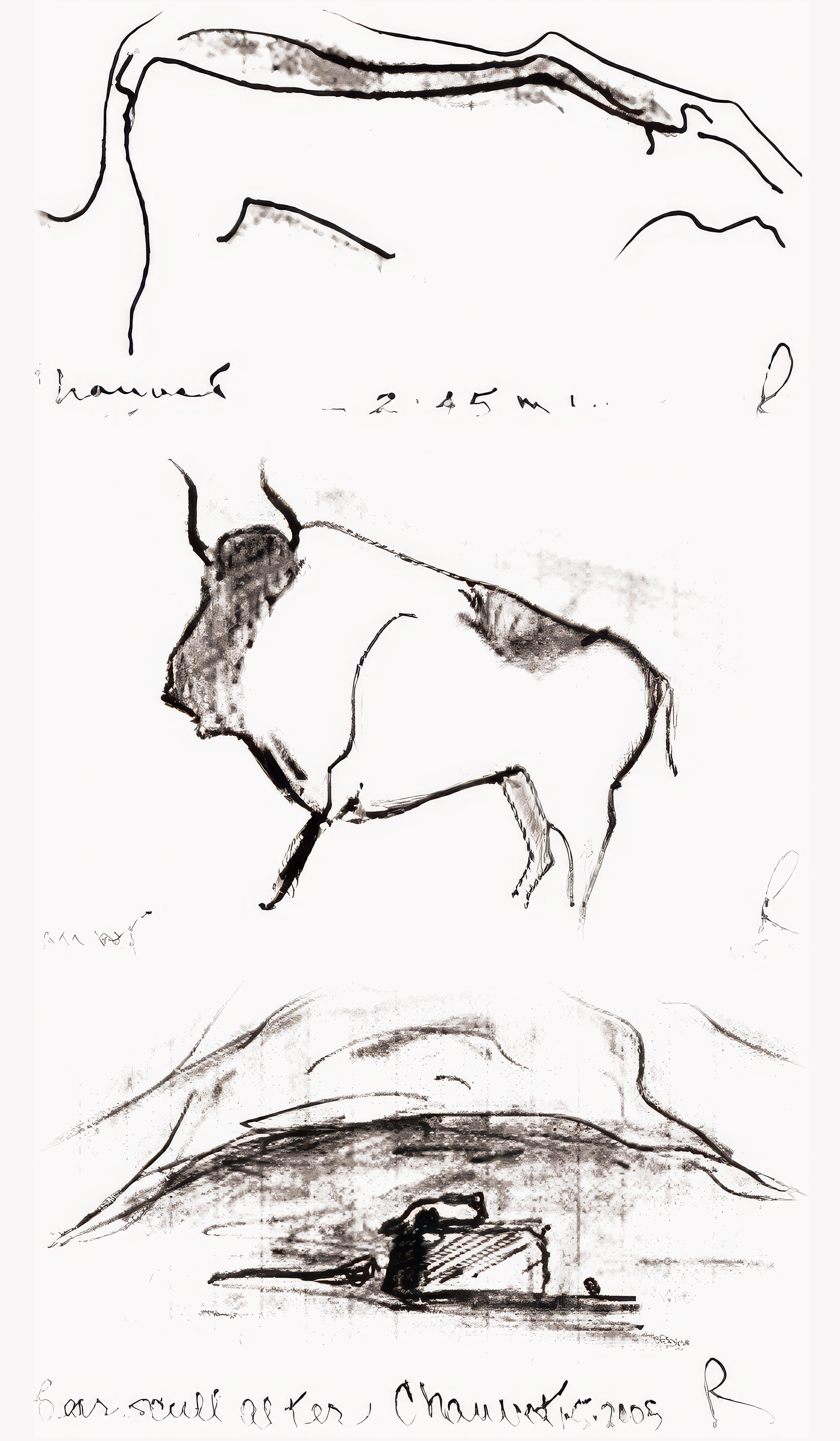 URobert Hefner III Chauvet Cave Sketches Bradshaw Foundation