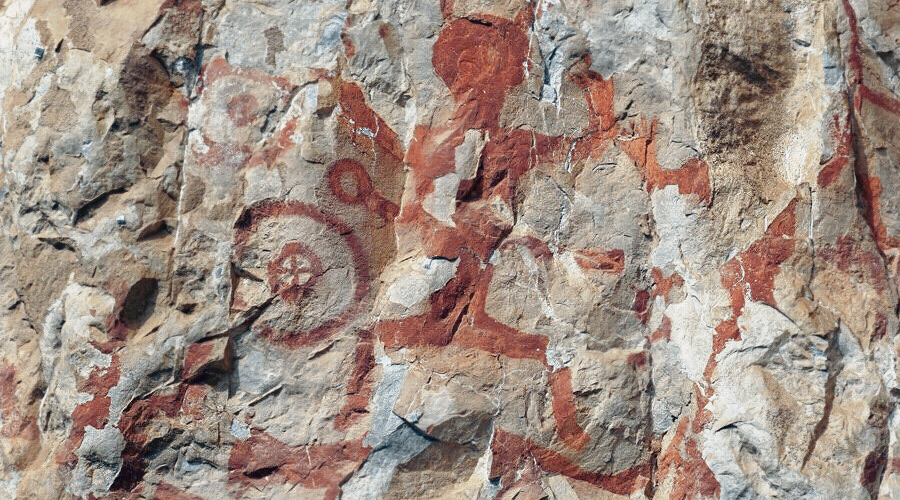 Cosmology of Huashan Rock Art Art Site China Archaeology