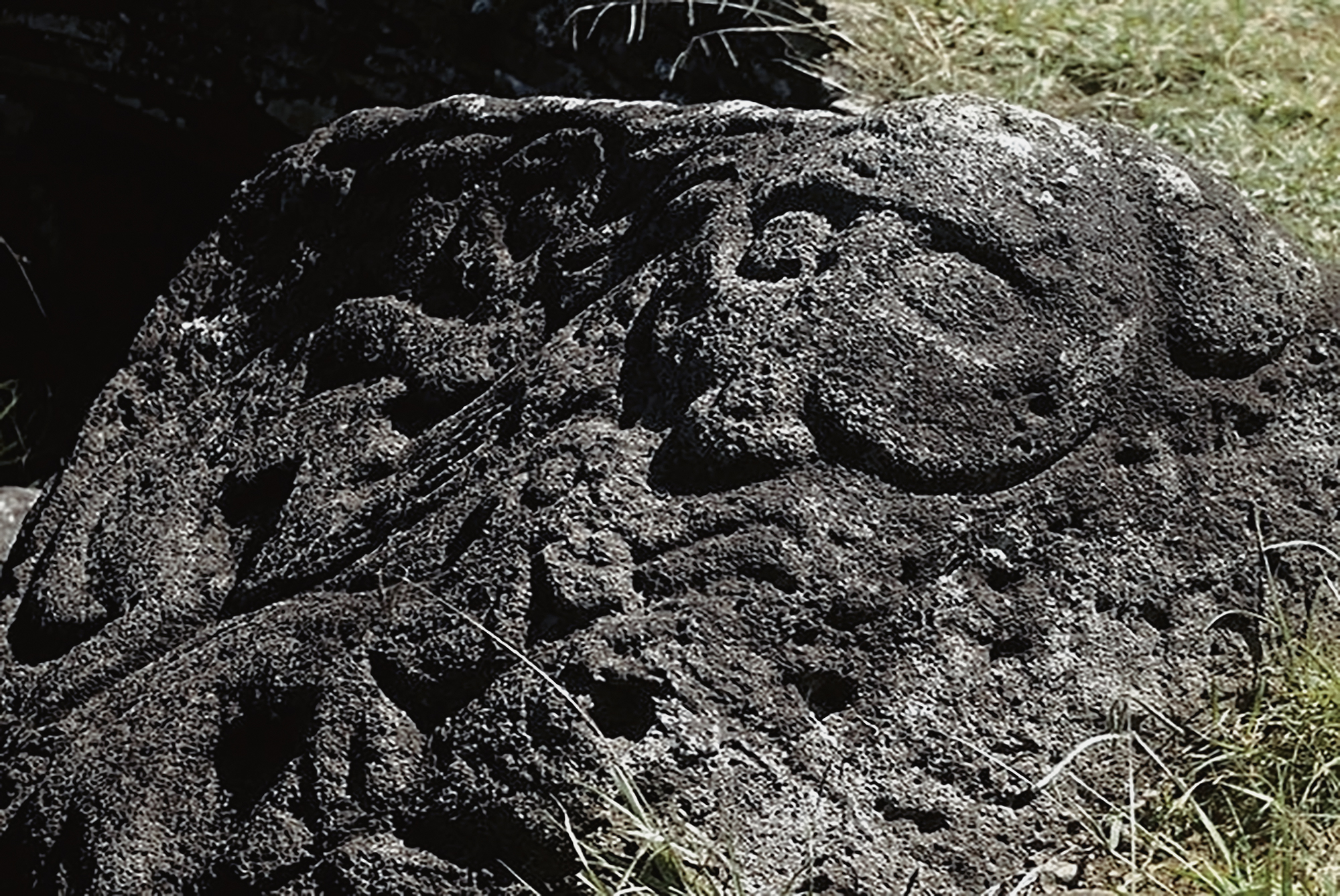 Makemake Face Rock Art Easter Island Rapa Nui Moai Archaeology Bradshaw Foundation