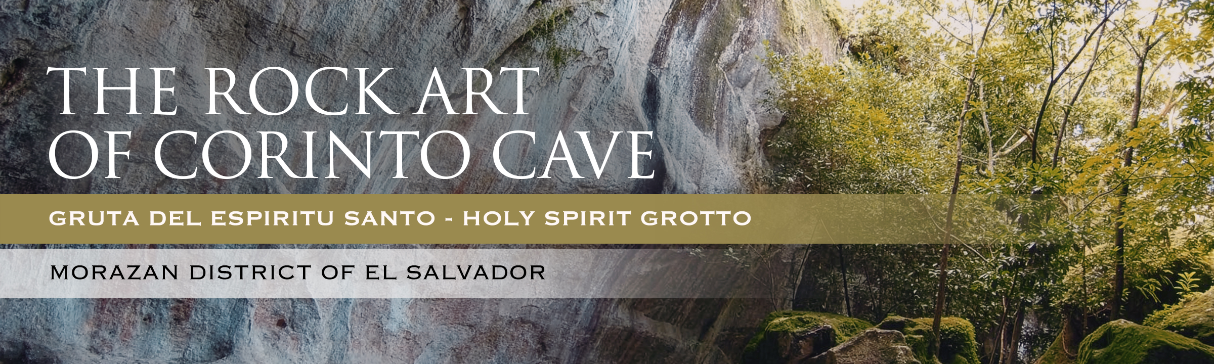 Rock Art Cave Art Cave Paintings Corinto Cave Gruta del Espíritu Santo Holy Spirit Grotto Morazán District El Salvador Archaeology