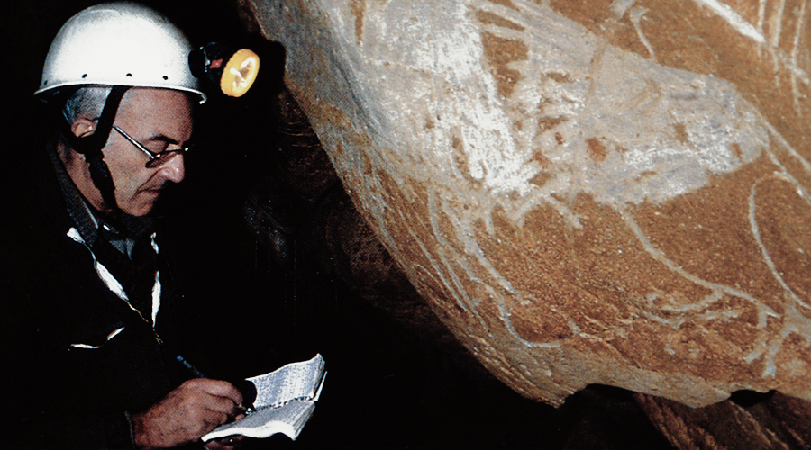 Dr Jean Clottes Cave Art Paintings Palaeolithic Paleolithic France French Bradshaw Foundation