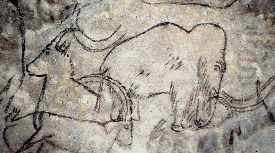 Rouffignac Cave Art Paintings Cave of the Hundred Mammoths Mammoth Bradshaw Foundation