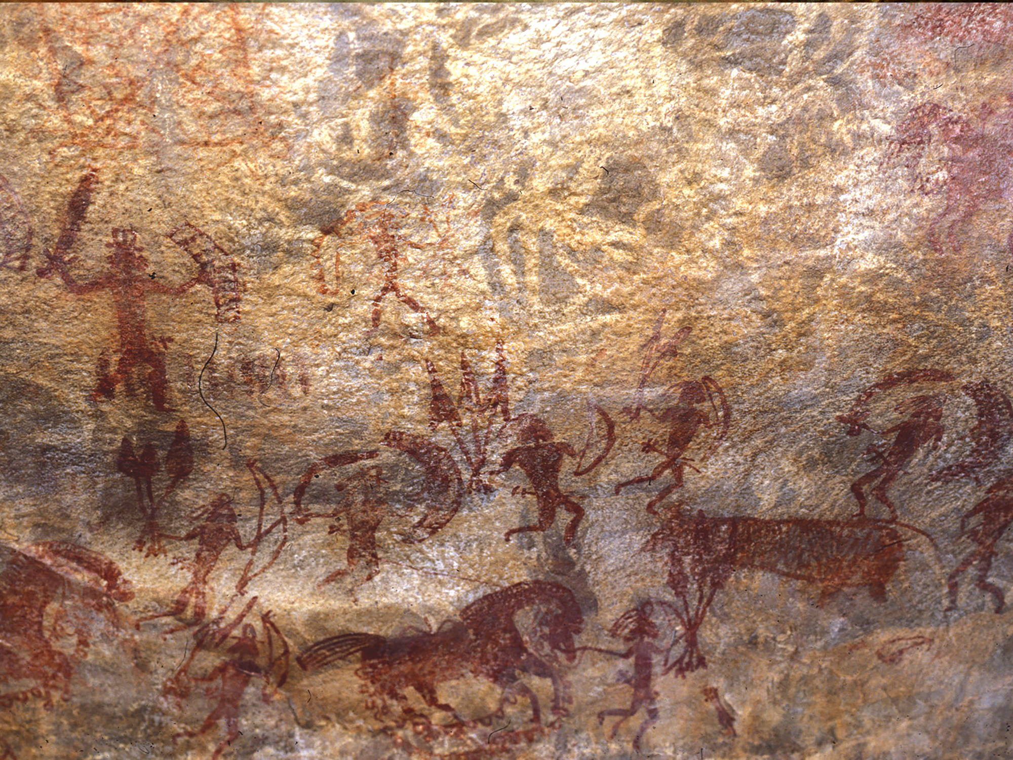 India Rock Art Cave Paintings Characteristics Bradshaw Foundation