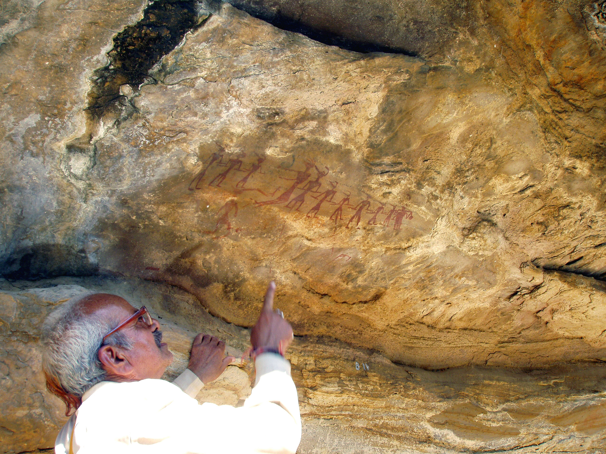India Rock Art Cave Paintings Chaturbhujnath Nala Bradshaw Foundation