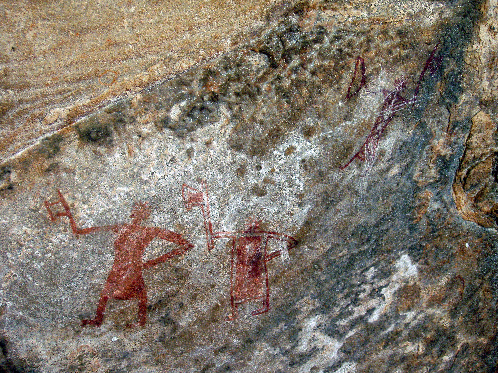 India Rock Art Cave Paintings Magazine Shelter Bradshaw Foundation