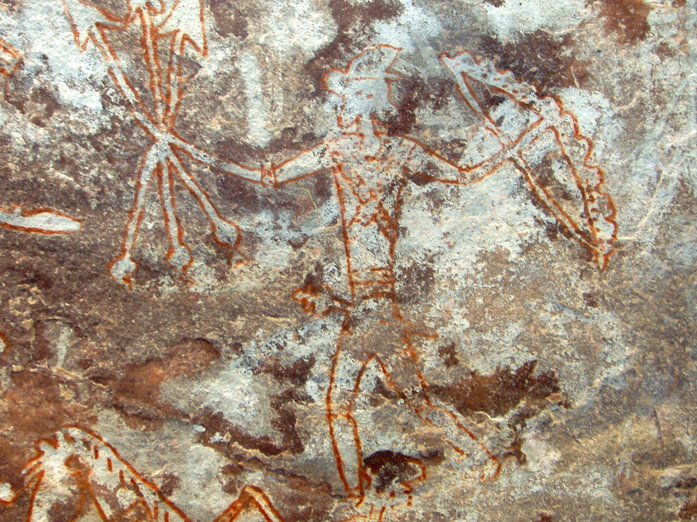 India Rock Art Bhimbetka World Heritage List UNESCO
