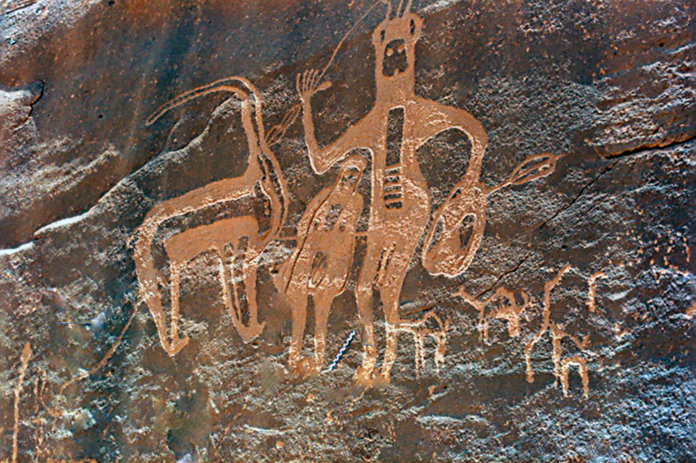 Prehistoric Art Nomadic History Development Rock Art Saudi Arabia Dr Majeed Khan Bradshaw Foundation