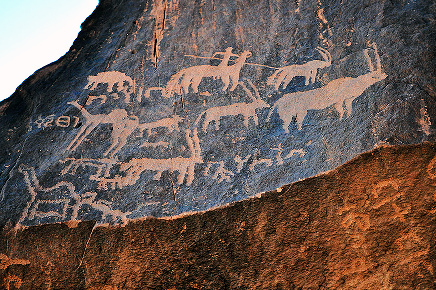 Prehistoric Art Nomadic History Development Rock Art Saudi Arabia Dr Majeed Khan Bradshaw Foundation