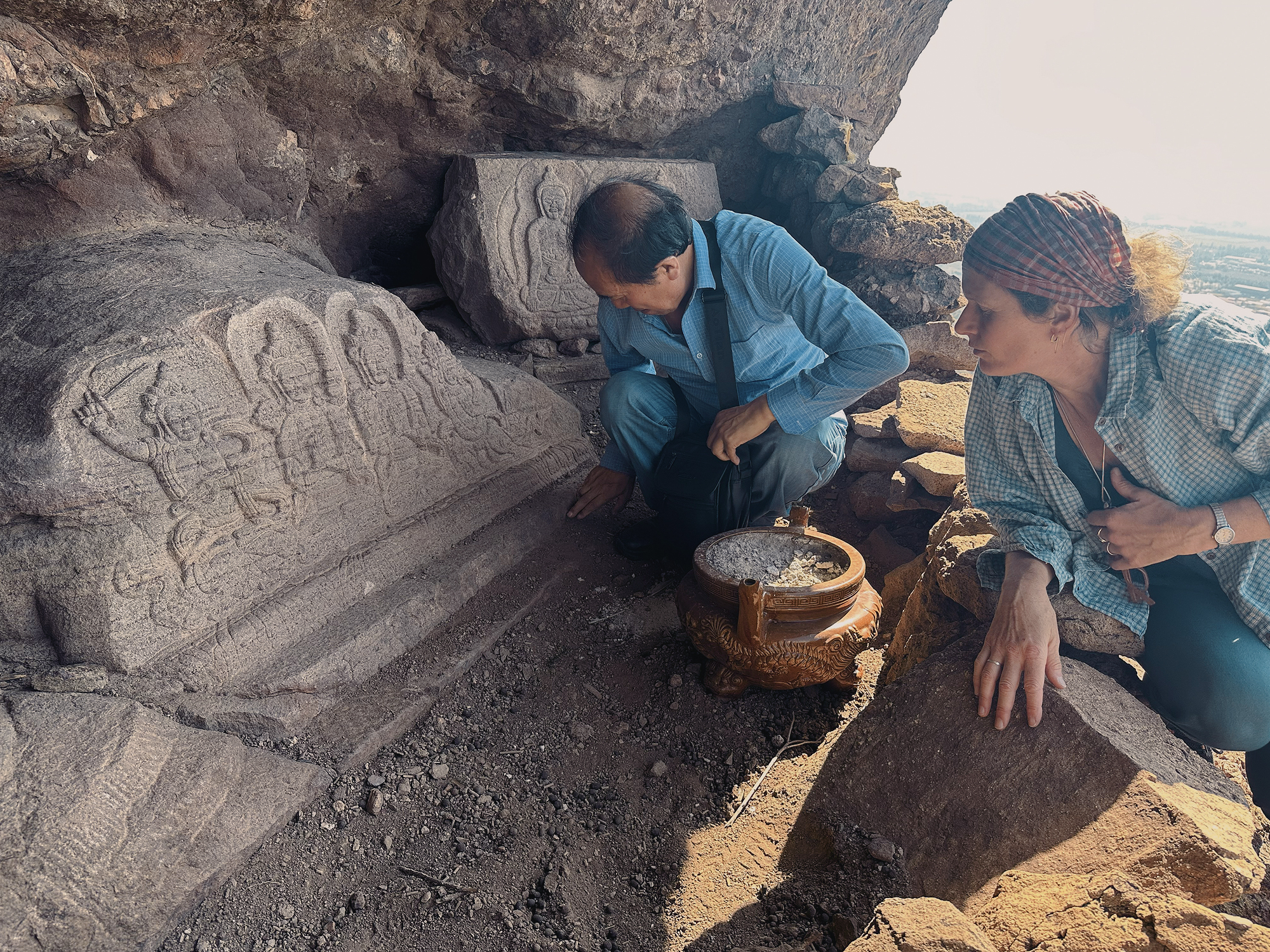 Bingzhouhai Rock Art Petroglyphs Daqingshan Mountains Yinshan Range Inner Mongolia China
