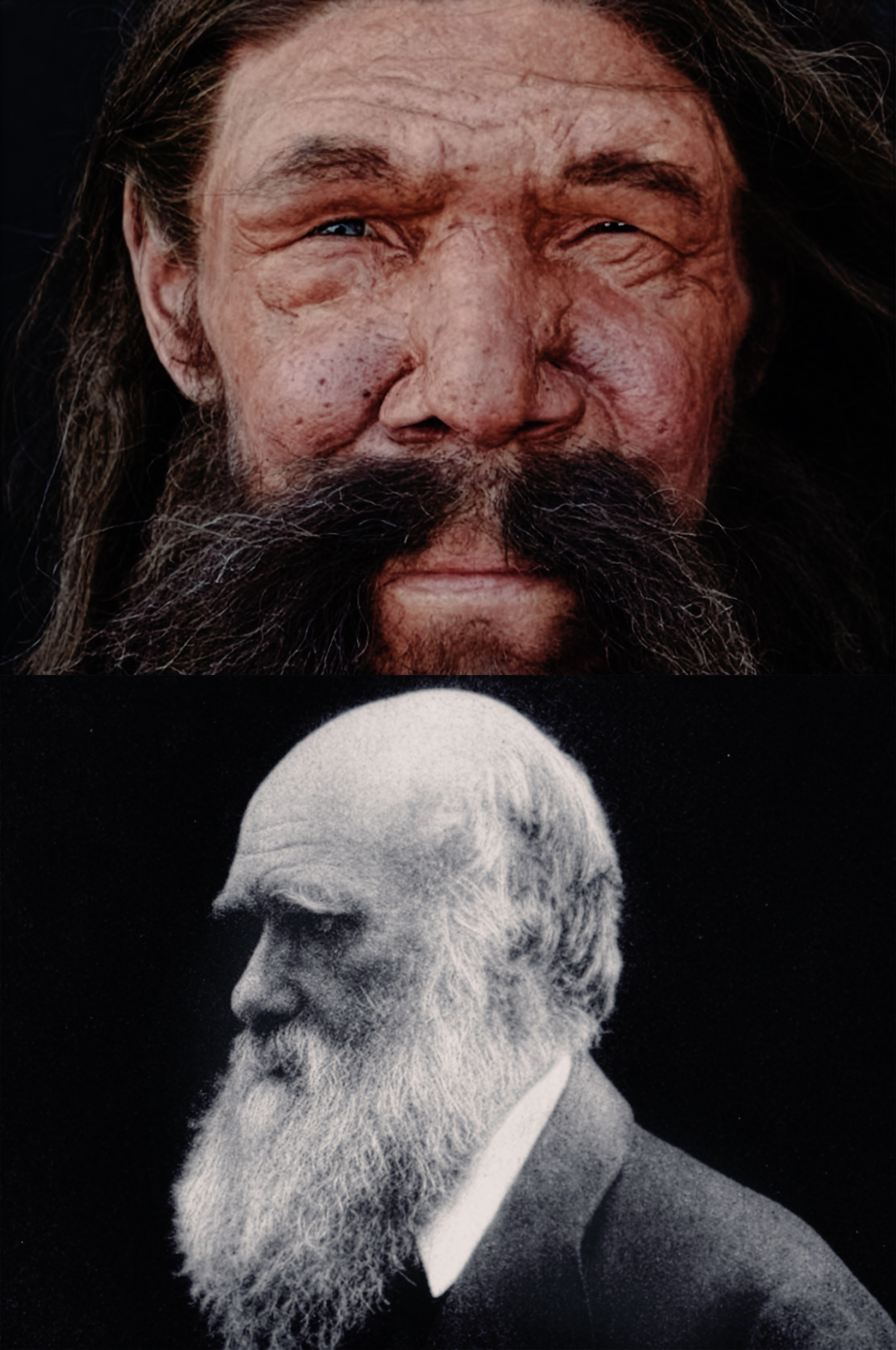 Reconstruction of Altamura Man, Altamura, Italy Charles Darwin