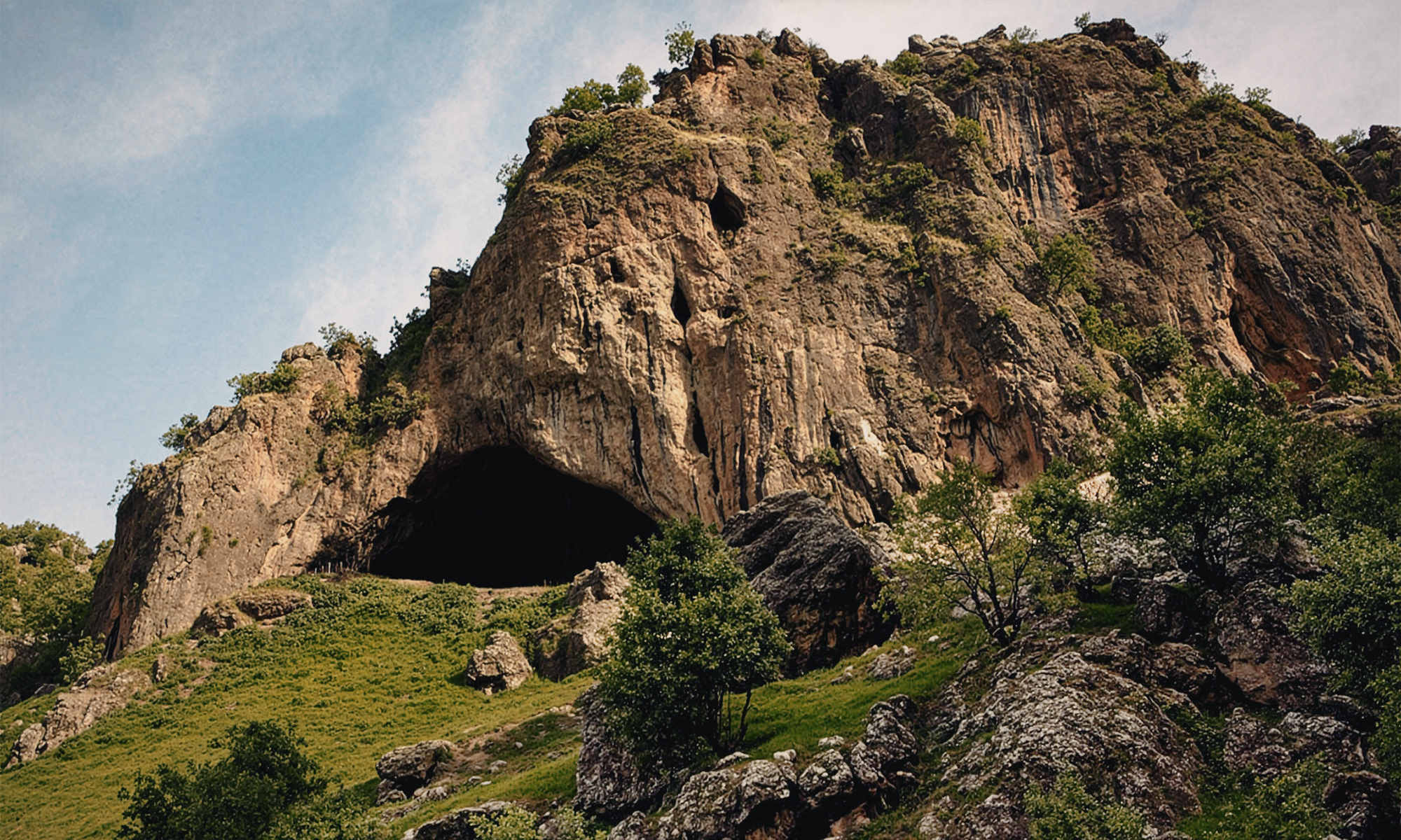 Shanidar Cave in the semi-autonomous Kurdistan region of northern Iraq