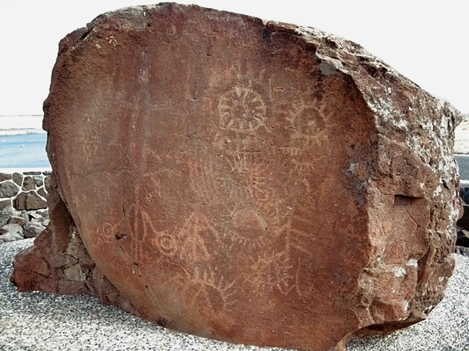 Rock Art Oregon Territory Ice Harbor Dam Petroglyphs Pictographs Bradshaw Foundation Archaeology