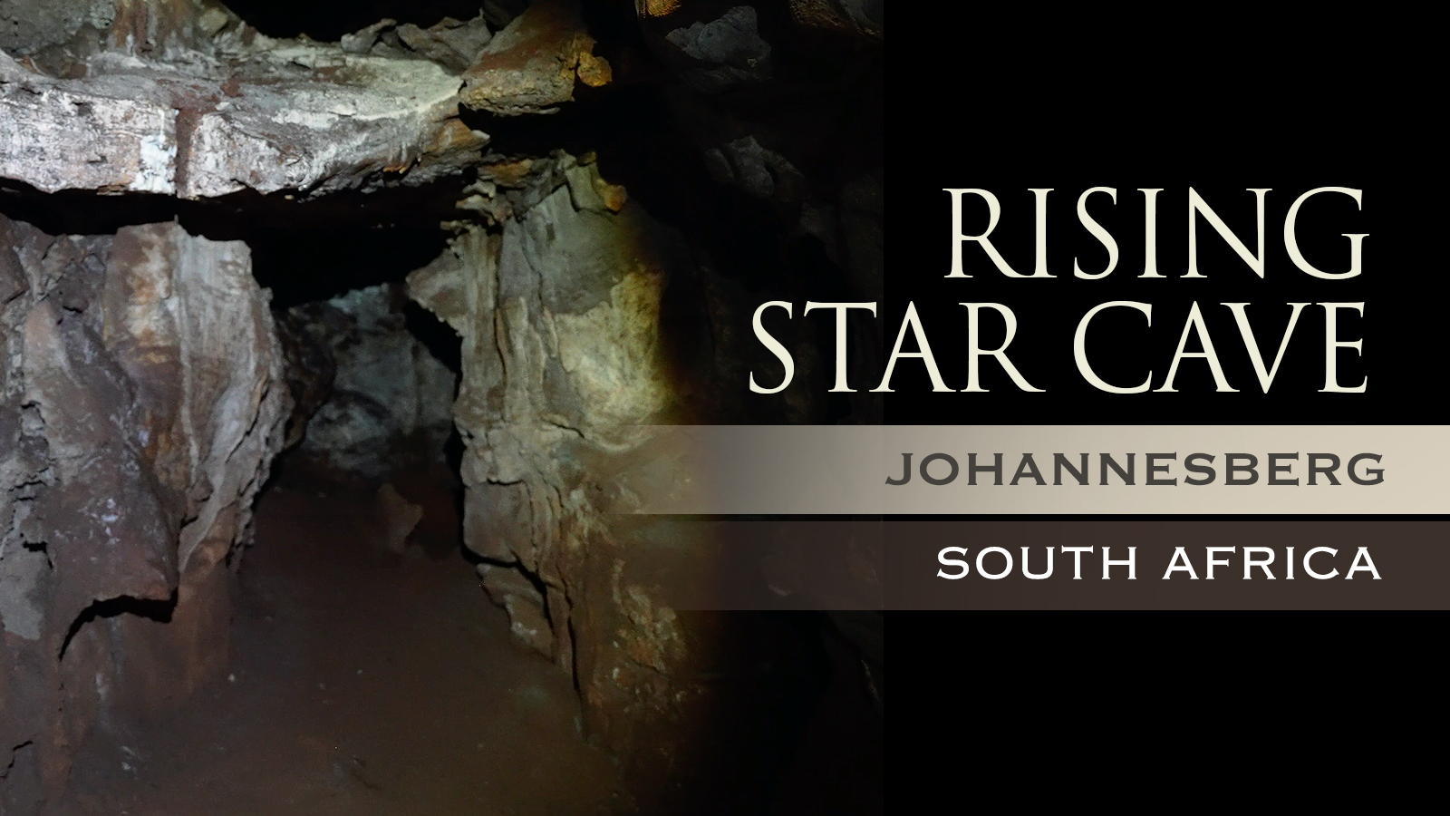 Homo naledi Rising Star Cave