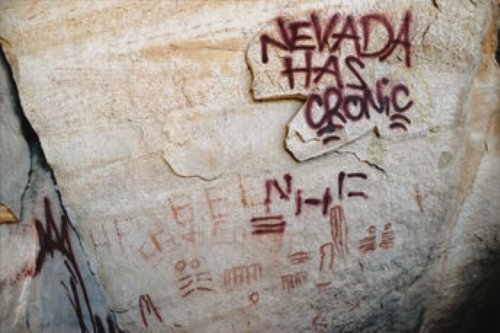 The Rock Art Network Bradshaw Foundation Getty Conservation Institute Graffiti Removal Red Rock Canyon Nevada USA America