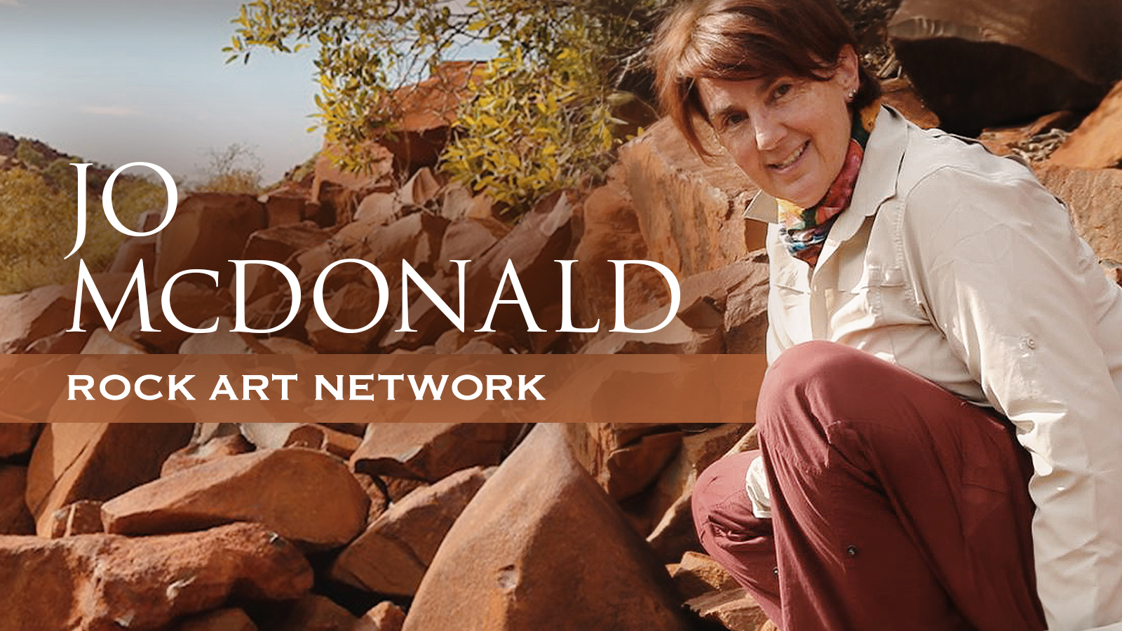 The Rock Art Network Jo McDonald