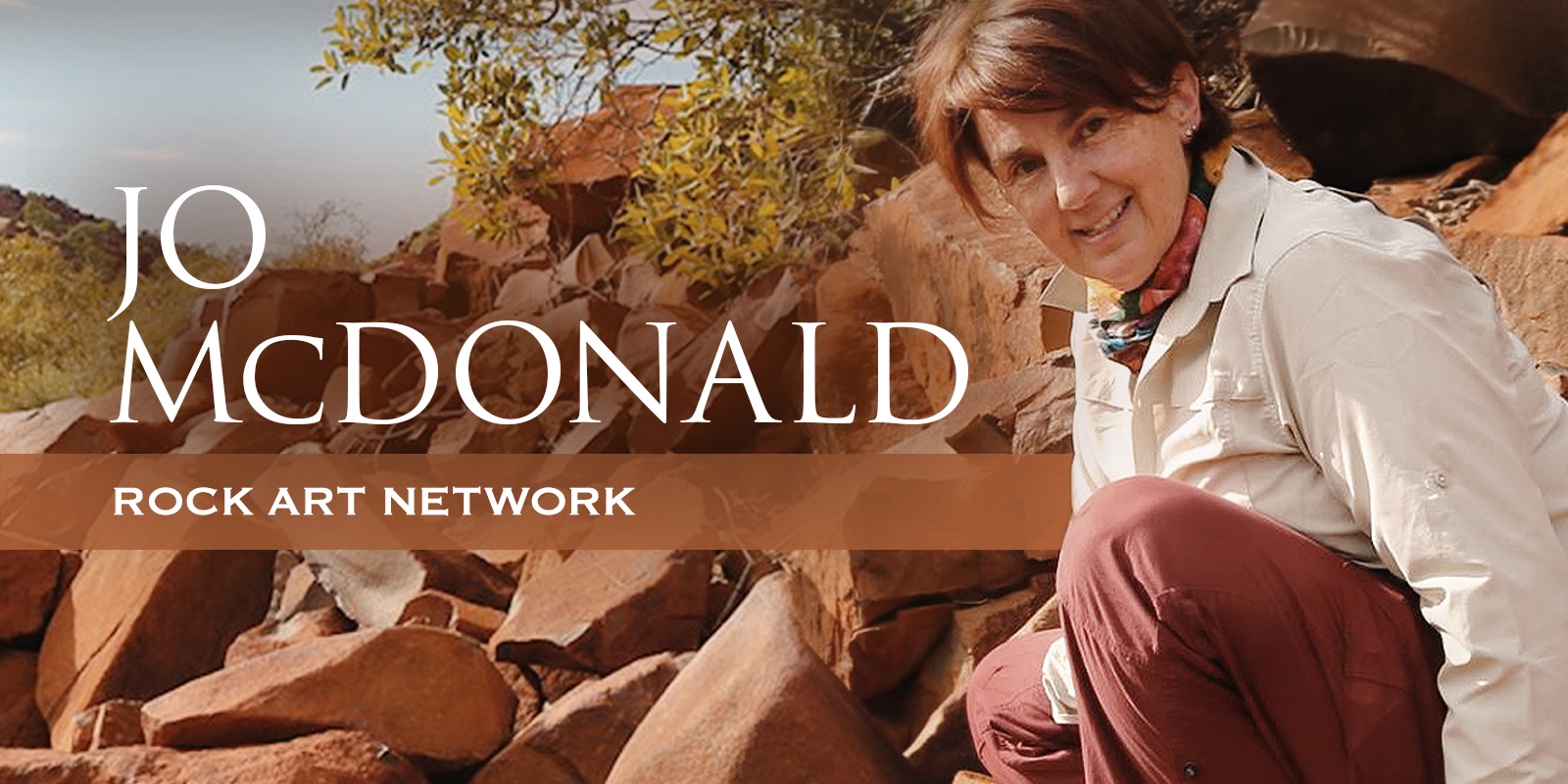 The Rock Art Network Jo McDonald