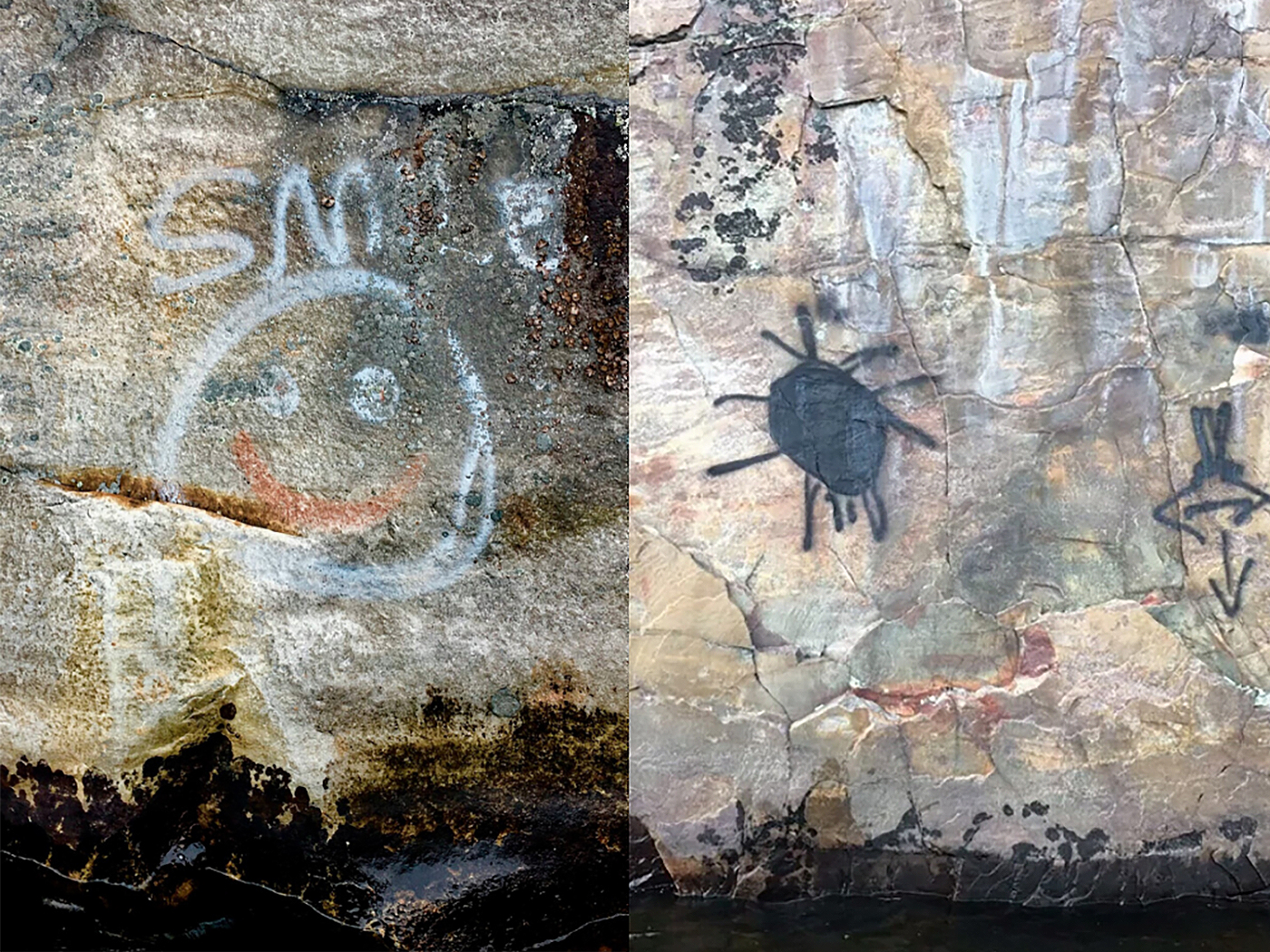 Canada Lake Megoog Sacred Sites Rock Art Pictographs Petroglyphs Archaeology Artifacts Drawings Stone