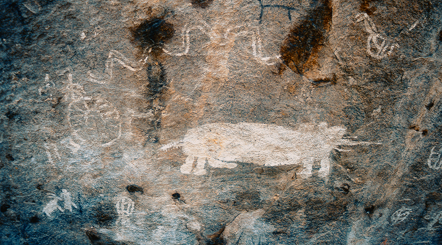 Tsodilo Botswana Africa Rock Art Network Cave Paintings UNESCO World Heritage List Bradshaw Foundation Getty Conservation Institute