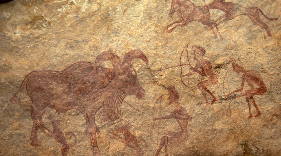 Tadrart Acacus Libya Africa Rock Art Network Cave Paintings UNESCO World Heritage List Bradshaw Foundation Getty Conservation Institute