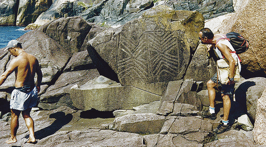 Campeche Island Rock Art Petroglyphs Petroglyph Santa Catarina Carvings Archaeology Brazil Bradshaw Foundation