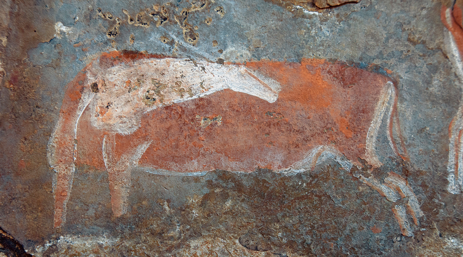 Early masterpieces: San hunter-gatherer shaded paintings of the uKhahlamba-Drakensberg and surrounding areas Aron Mazel