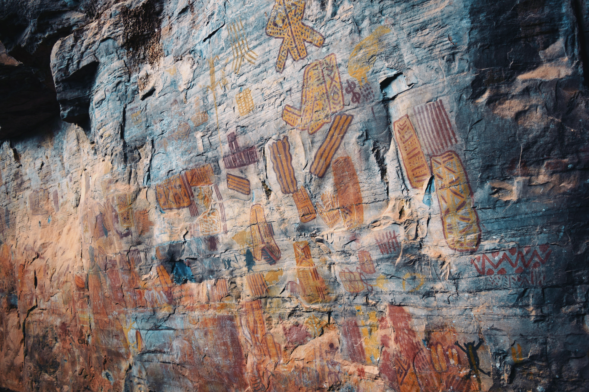 Peruaçu National Park Rock Art Petroglyph Petroglyphs Brazil South America Archaeology